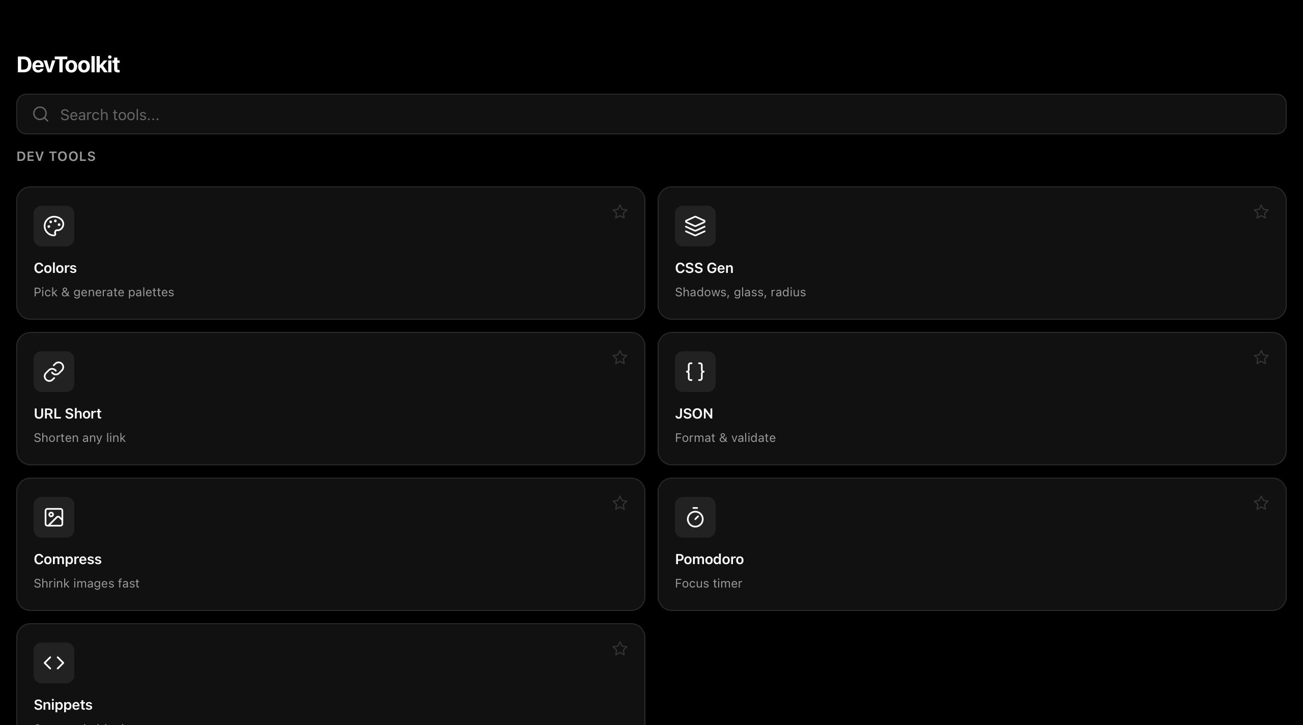DevToolKit скріншот